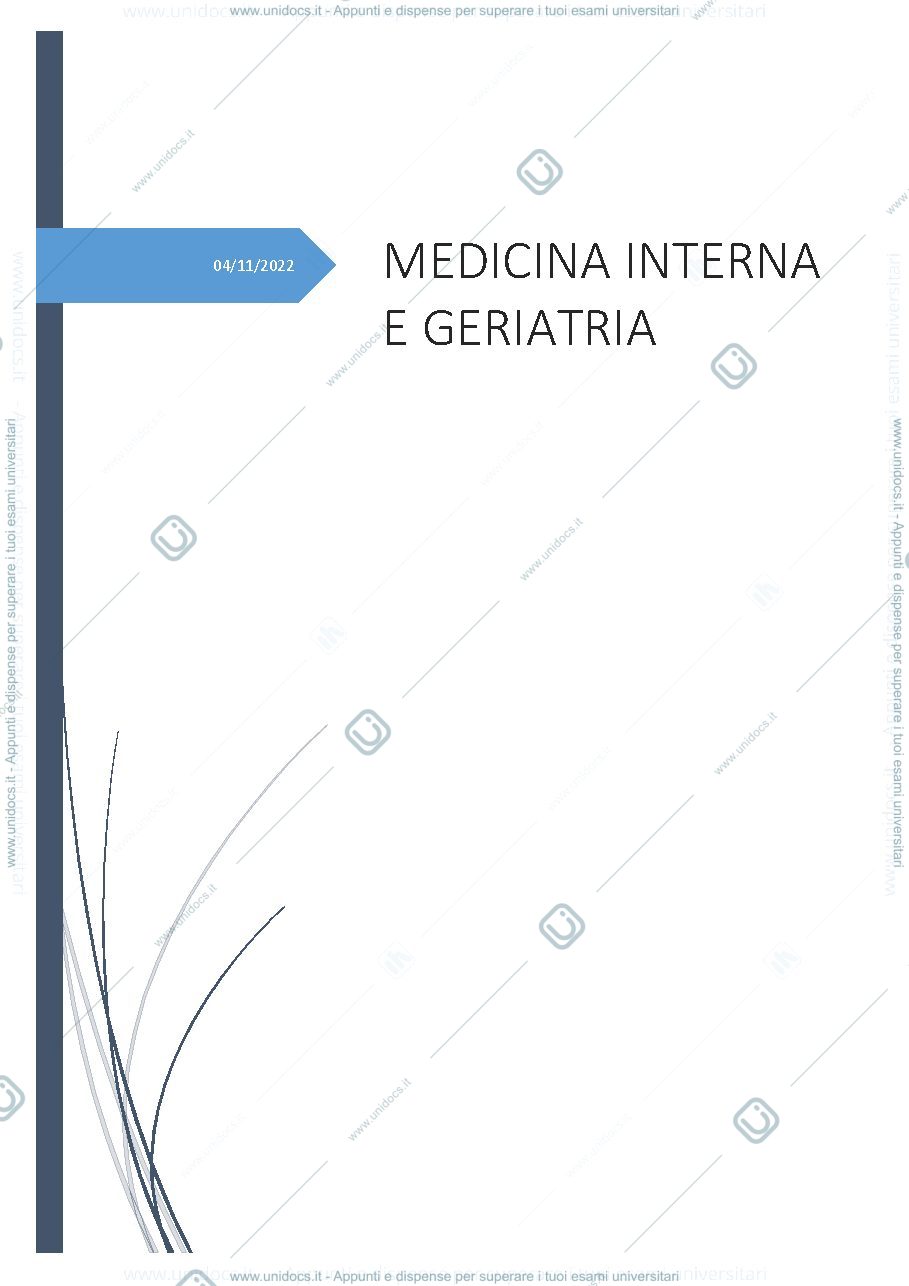 Anteprima pagina 1 — medicina interna