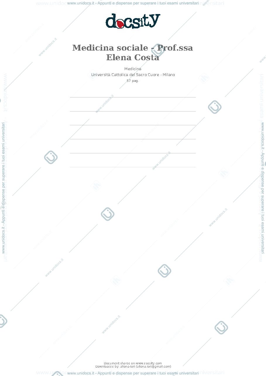Anteprima pagina 1 — Medicina Sociale Costa
