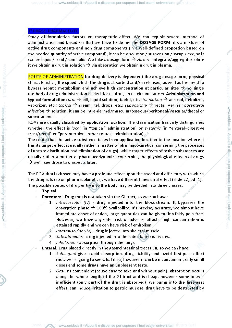 Anteprima pagina 3 — Appunti Medicinal