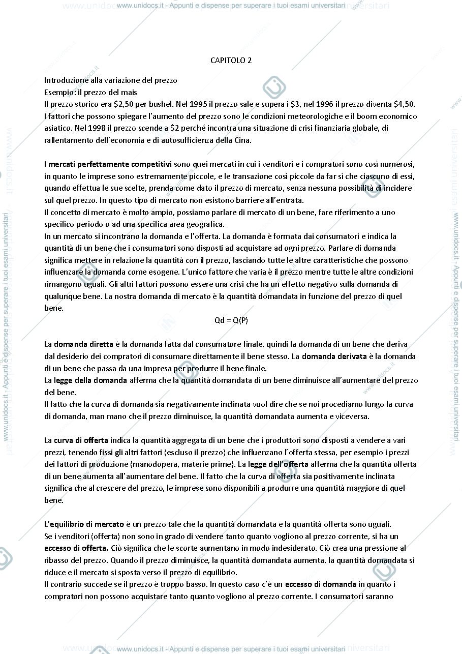 Anteprima pagina 4 — Microeconomia 1 parte 