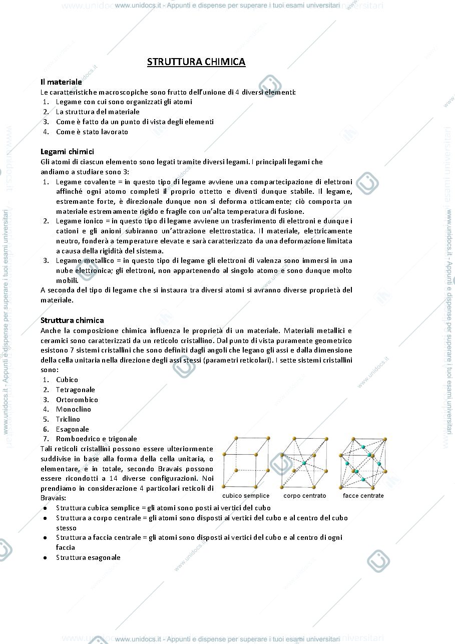 Anteprima pagina 4 — Dispense di Metallurgia