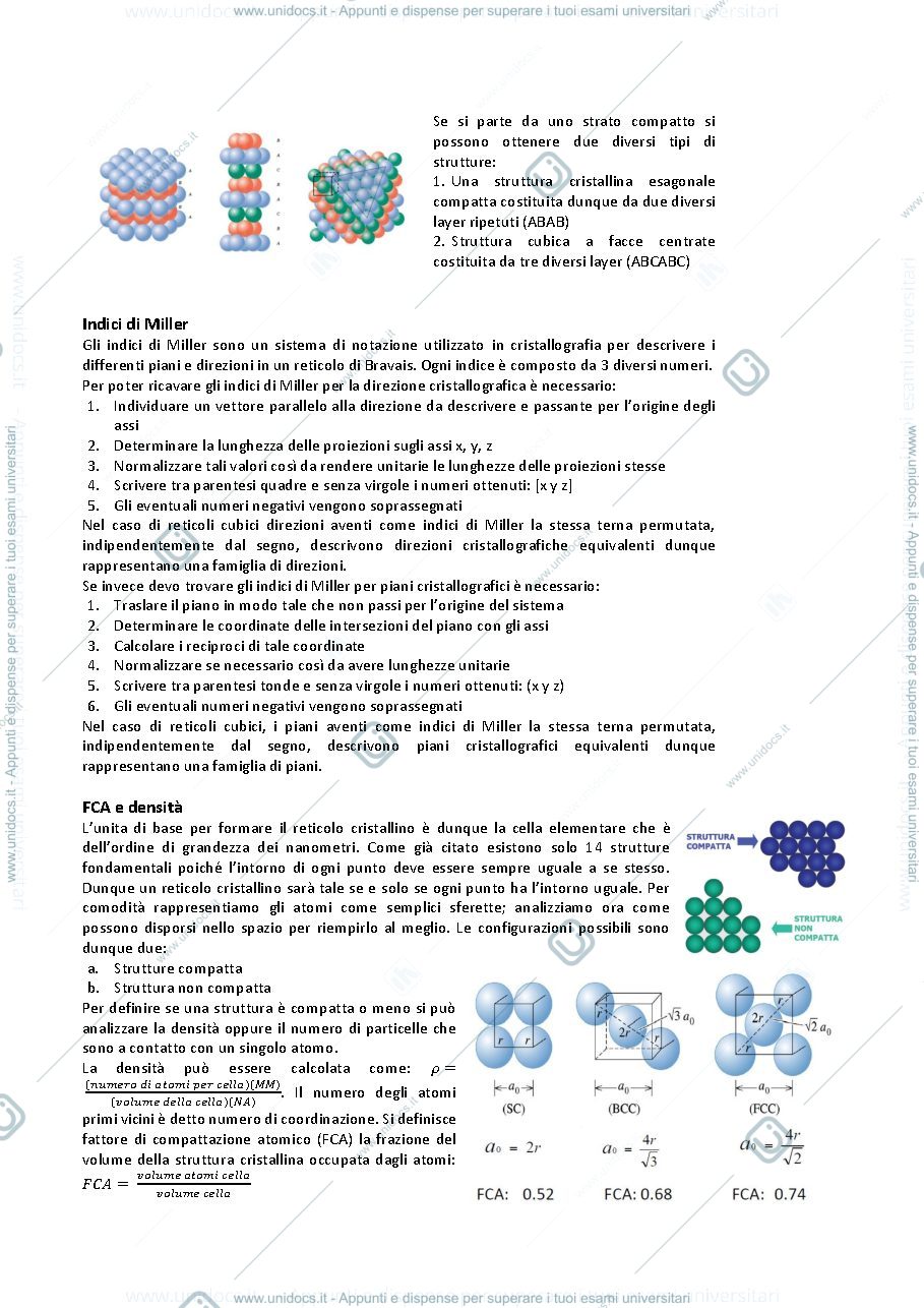 Anteprima pagina 5 — Dispense di Metallurgia