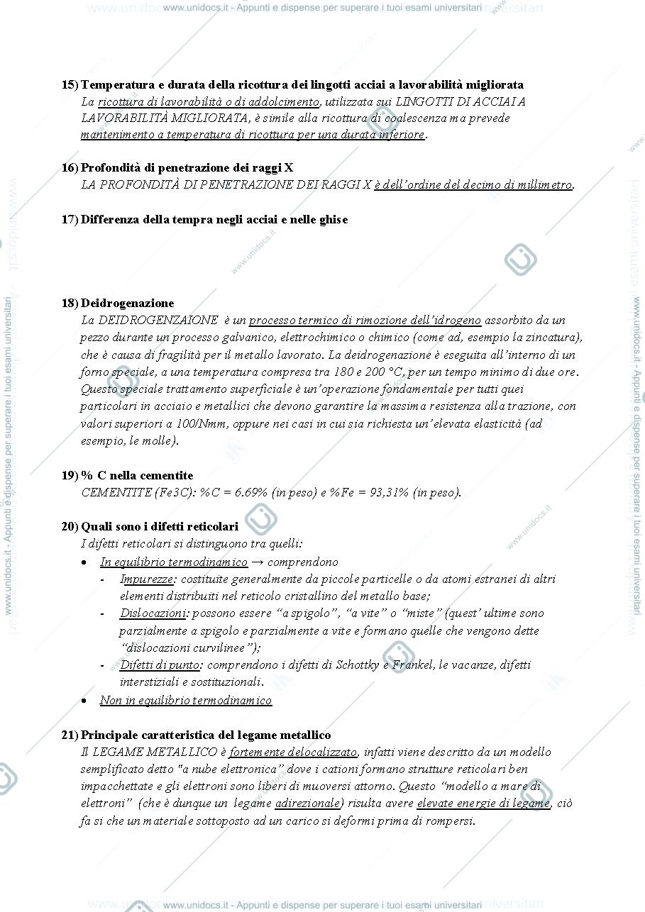 Anteprima pagina 3 — Domande Esame