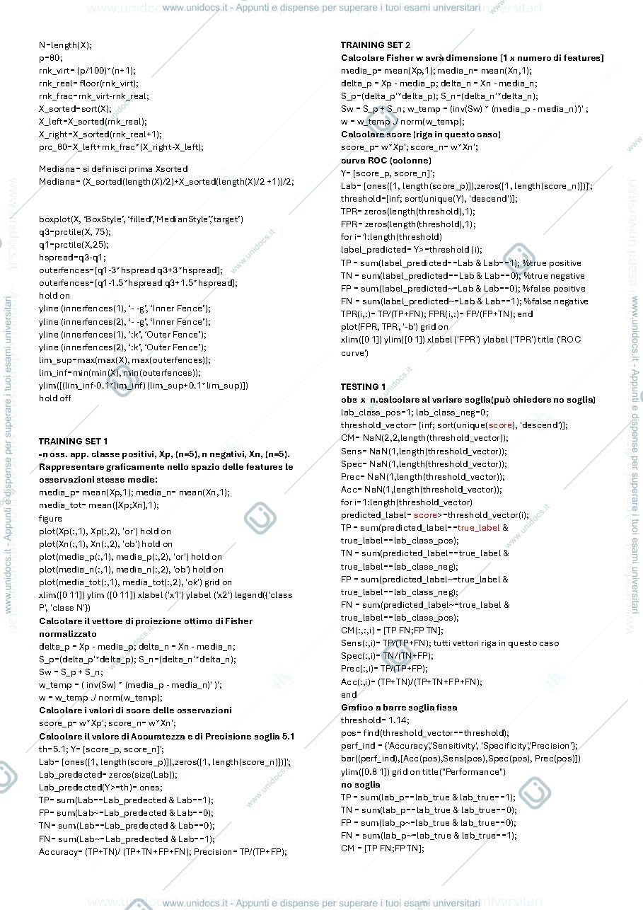 Anteprima pagina 1 — Metodi matlab 