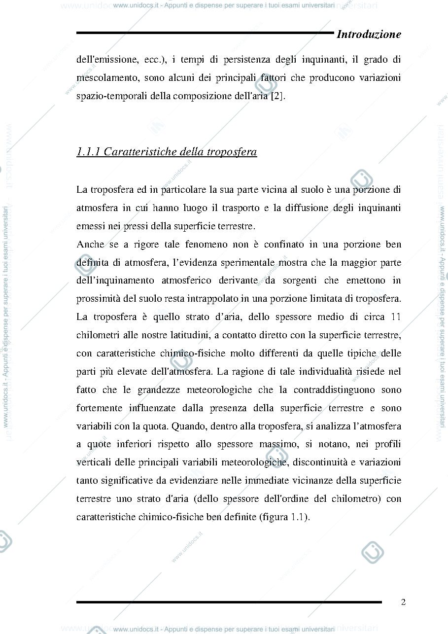 Anteprima pagina 2 — Testo sulla Radioattività naturale
