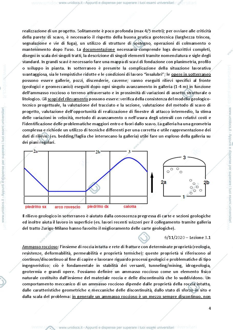 Anteprima pagina 4 — Appunti Metodi d'Indagine Geologico Tecnica 20-21