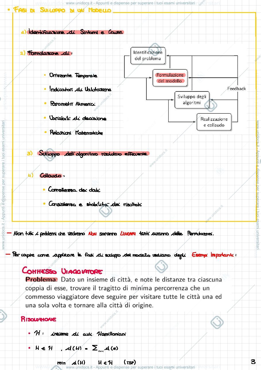 Anteprima pagina 4 — Appunti di ottimizzazione