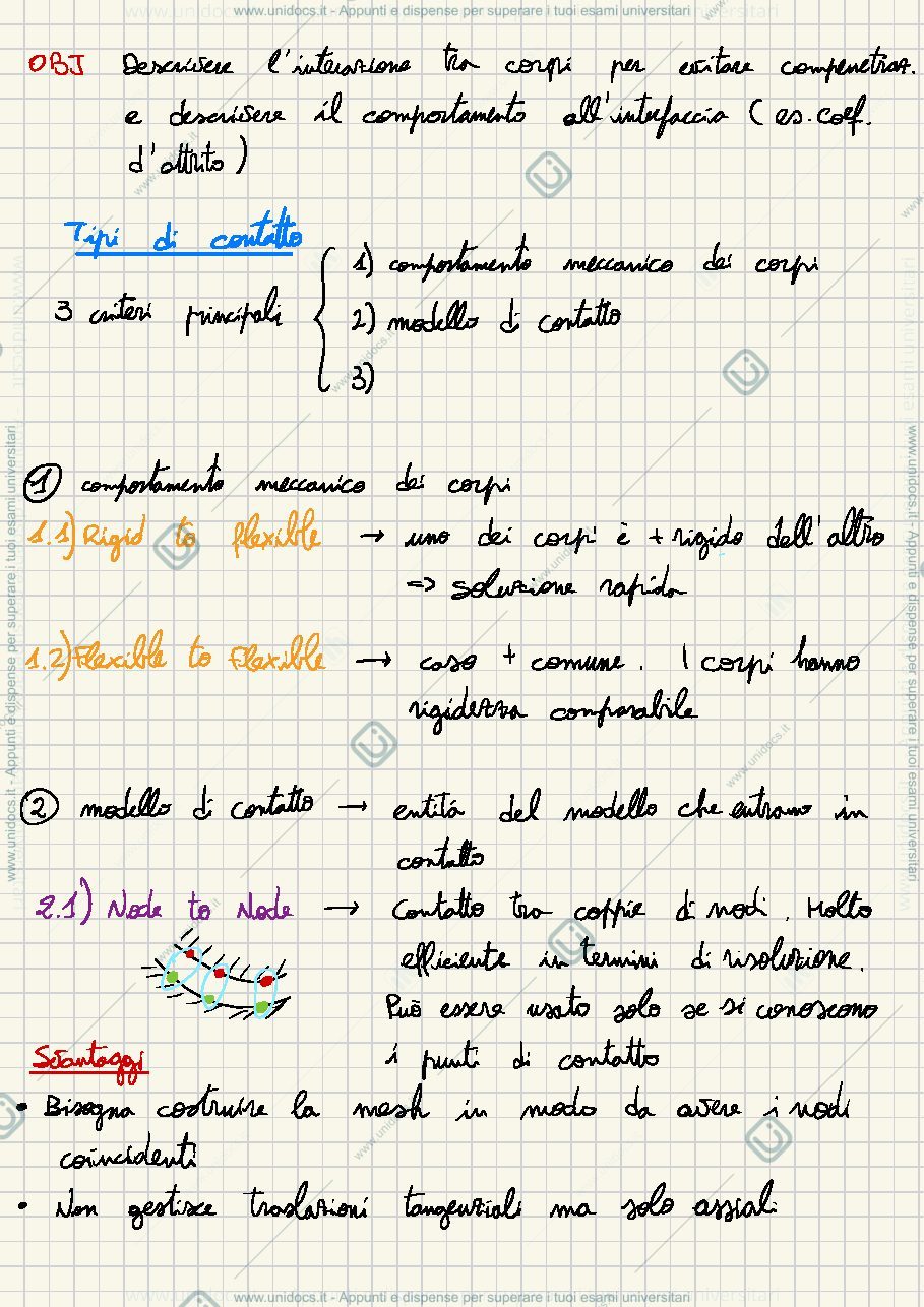 Anteprima pagina 1 — Tipologie di contatti