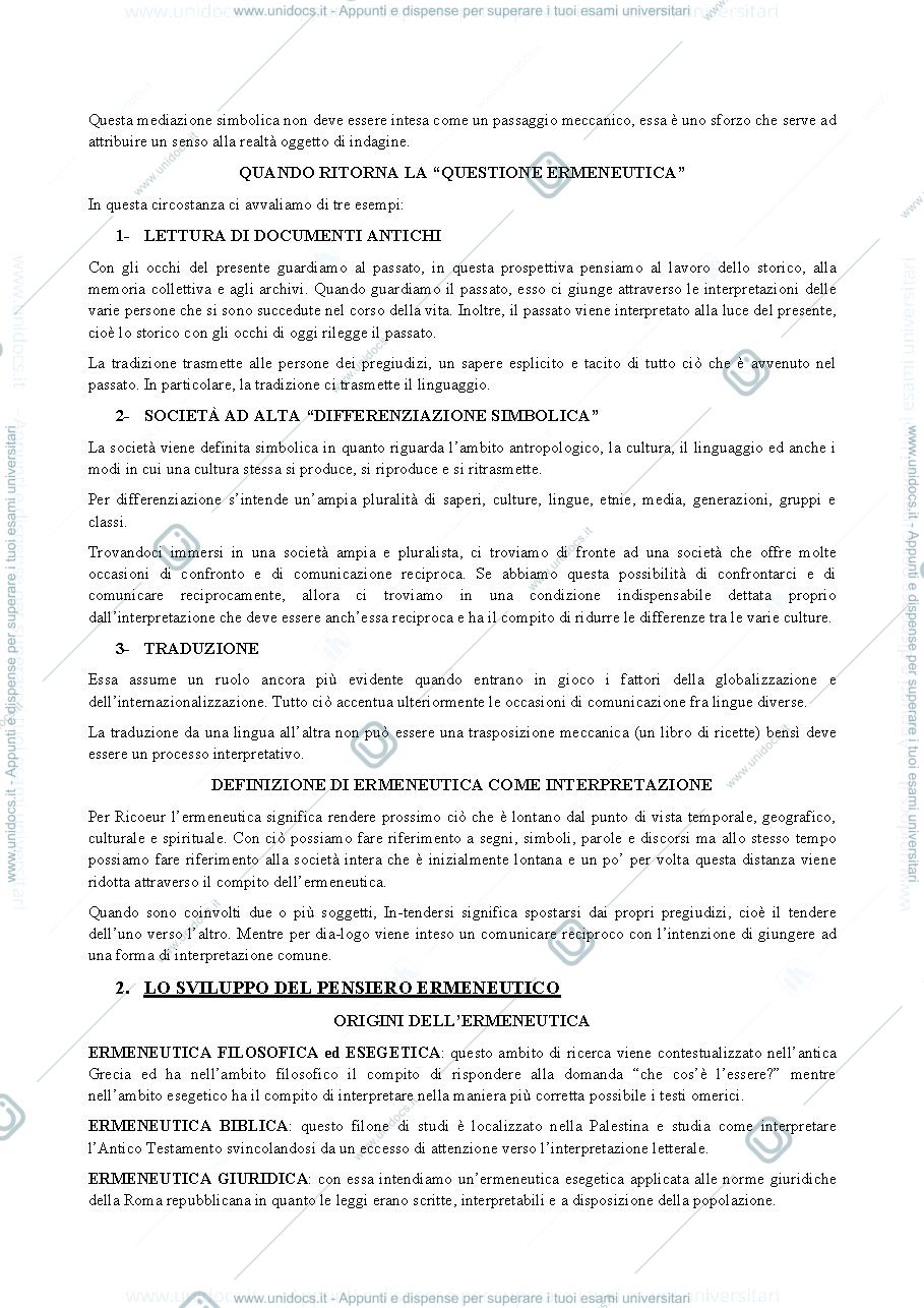 Anteprima pagina 2 — APPUNTI PRIMA PARTE CORSO METODI