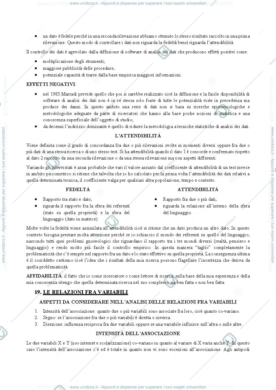 Anteprima pagina 2 — APPUNTI SECONDA PARTE CORSO METODI