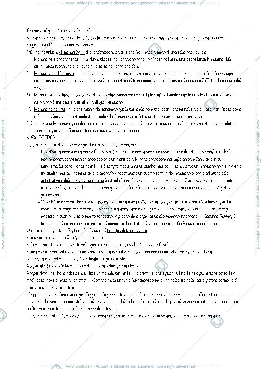 Anteprima pagina 3 — Riassunti metodi di ricerca quantitativa 