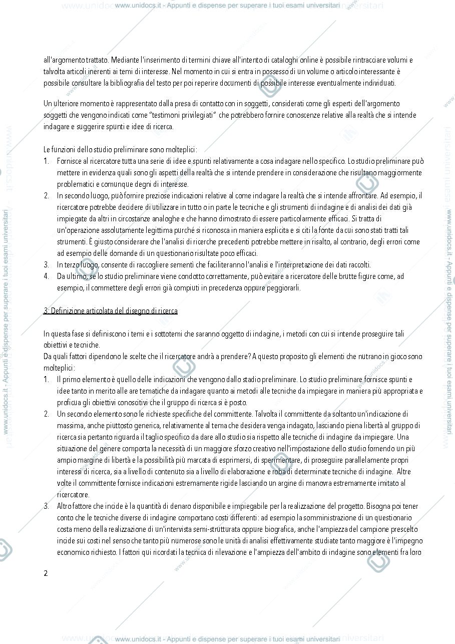 Anteprima pagina 2 — Indagare con il questionario