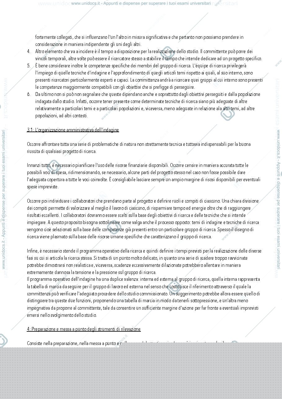 Anteprima pagina 3 — Indagare con il questionario