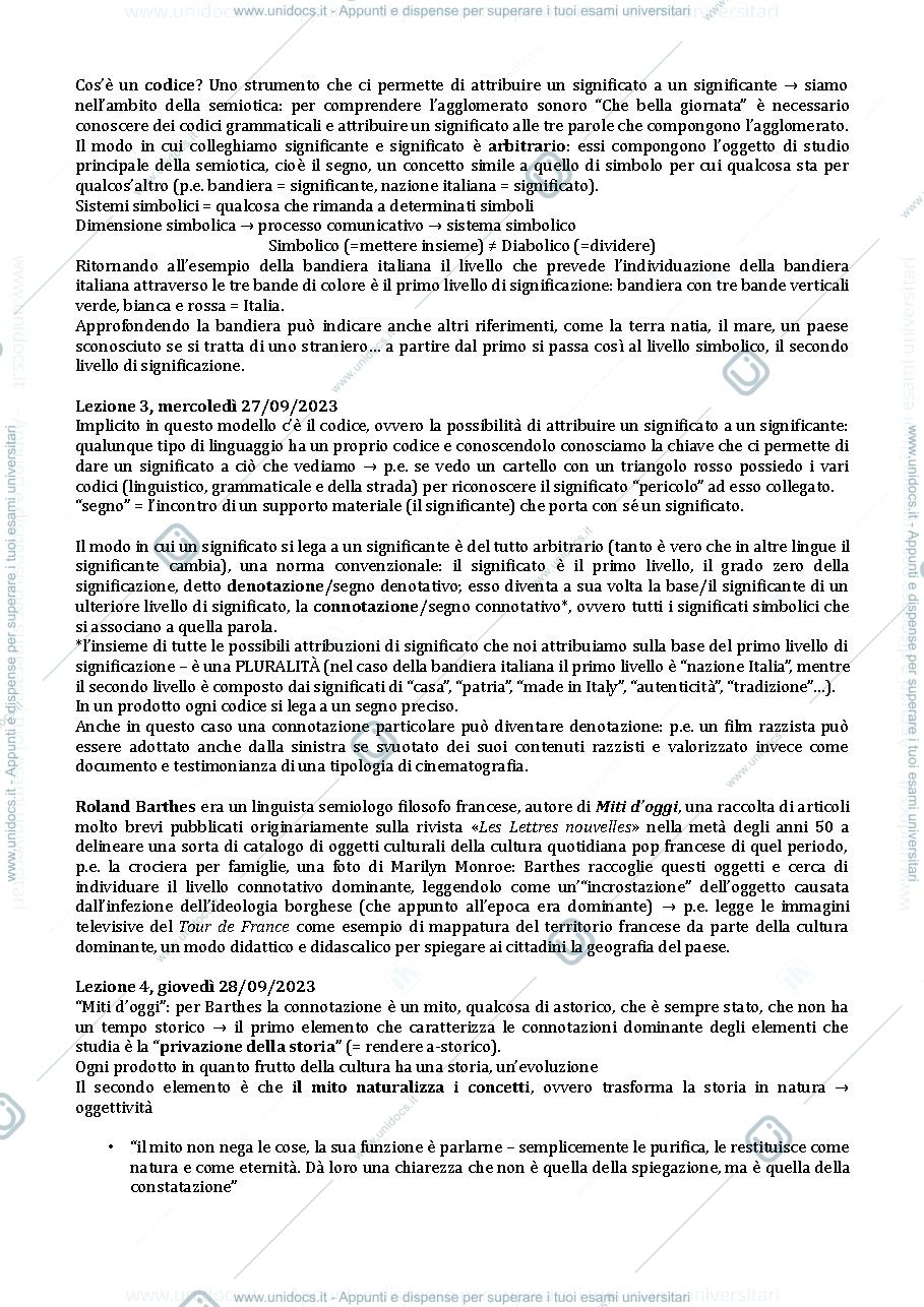 Anteprima pagina 2 — Appunti di Metodi e Tecniche della Comunicazione