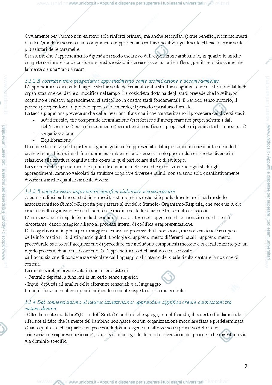 Anteprima pagina 3 — Apprendere nella scuola dell'infanzia. Lo sviluppo dei prerequisiti.