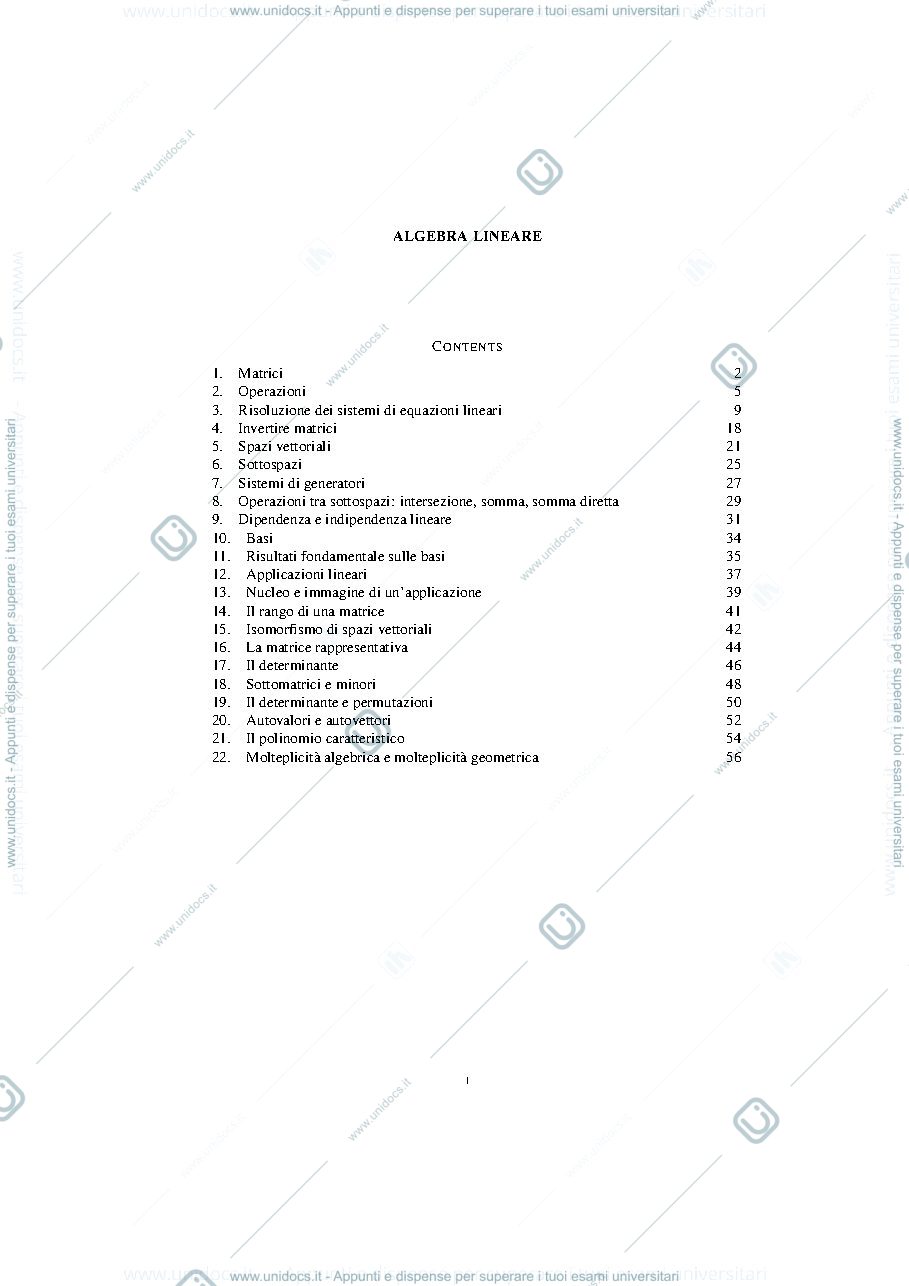 Anteprima pagina 1 — 1/2 metodi matematici