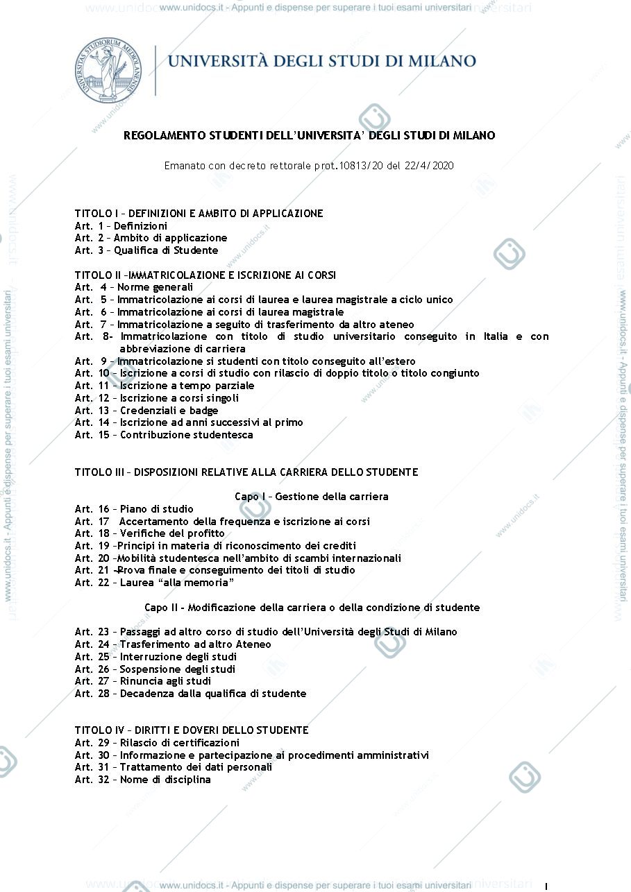 Anteprima pagina 1 — Appunti