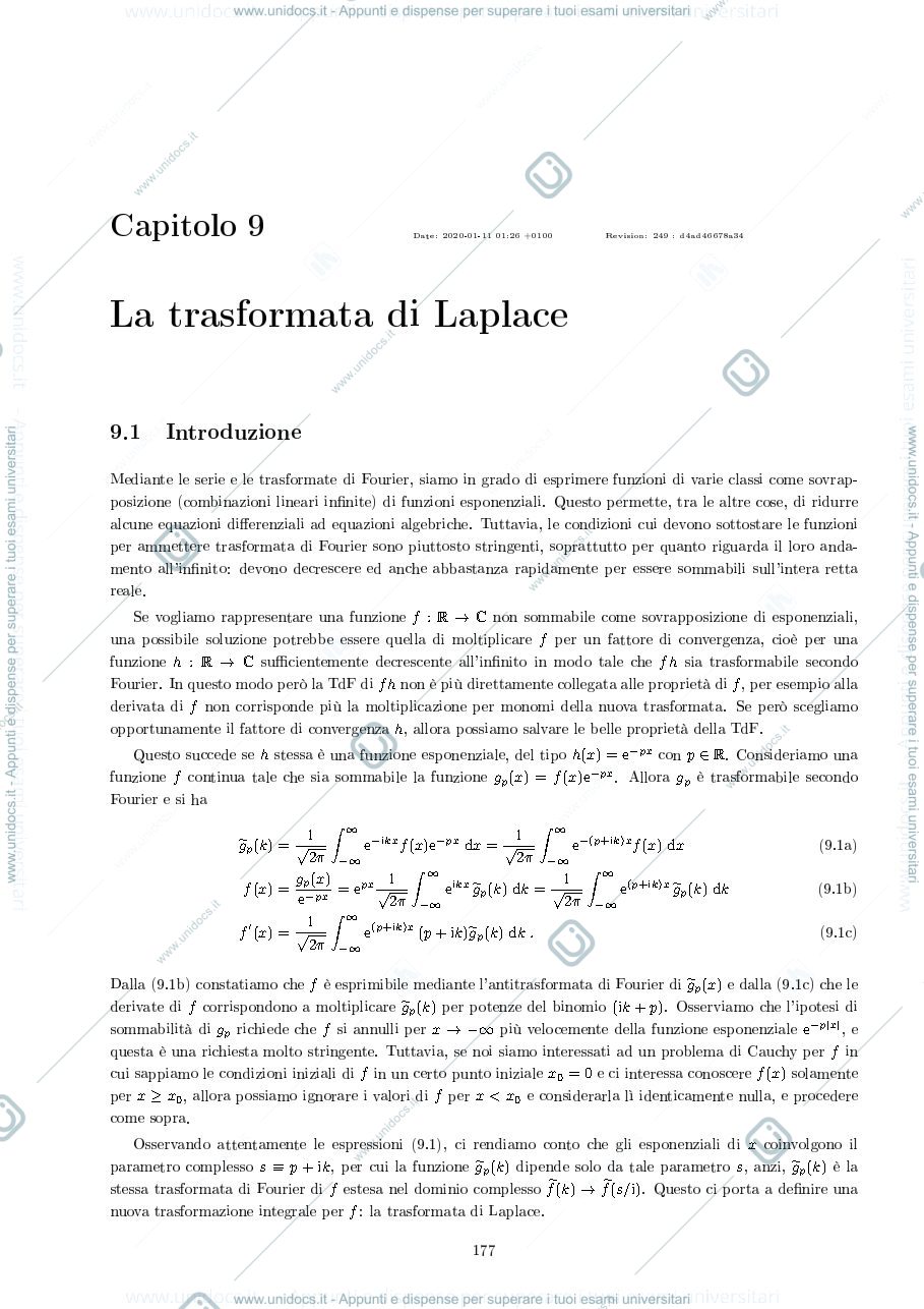 Anteprima pagina 1 — Capitolo 9