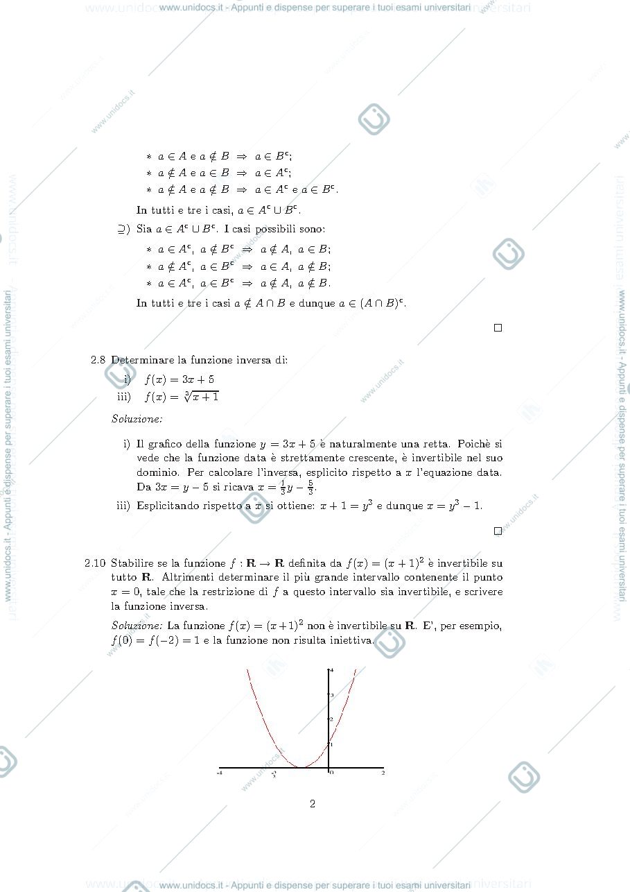 Anteprima pagina 2 — Svolgimento esercizi l-18