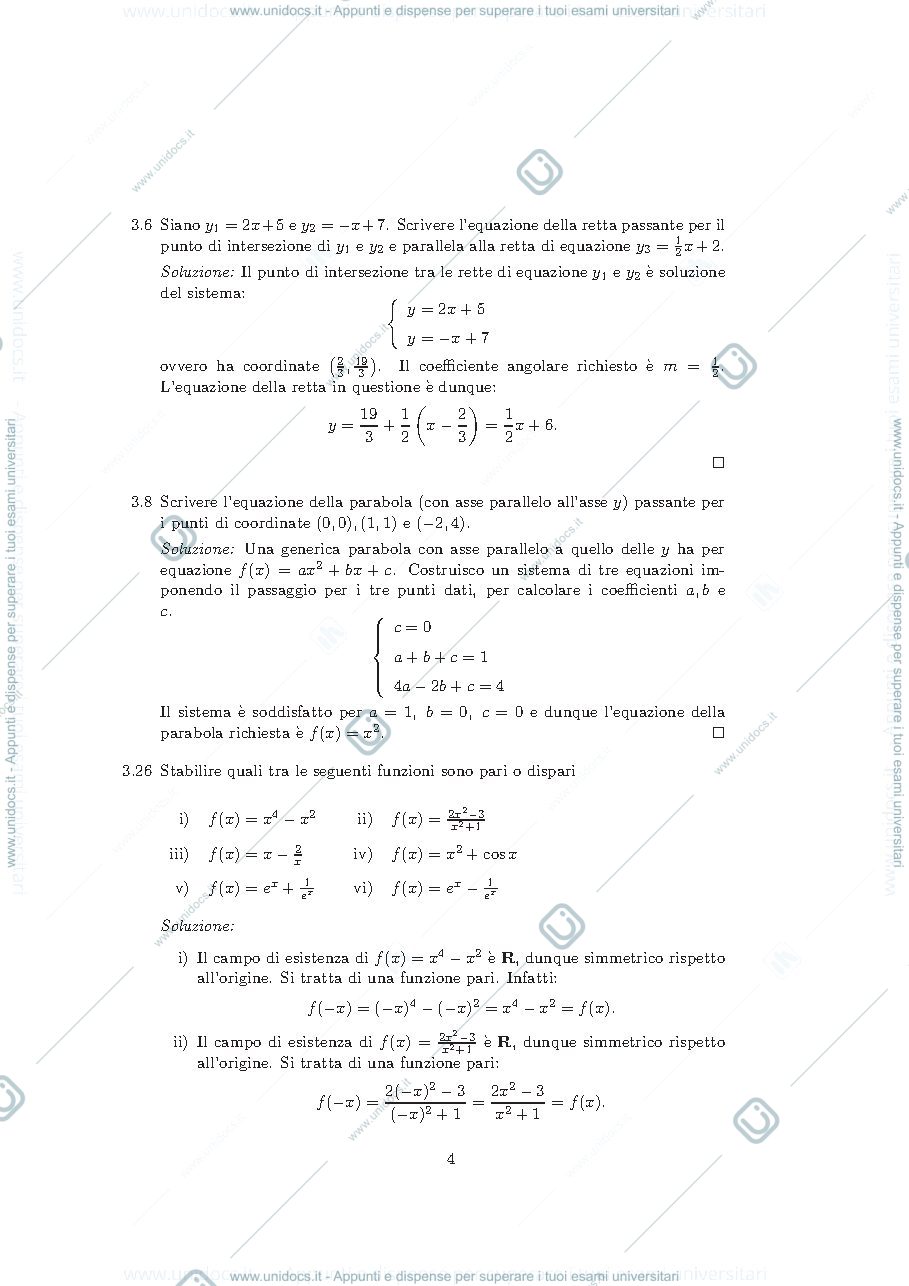 Anteprima pagina 4 — Svolgimento esercizi l-18