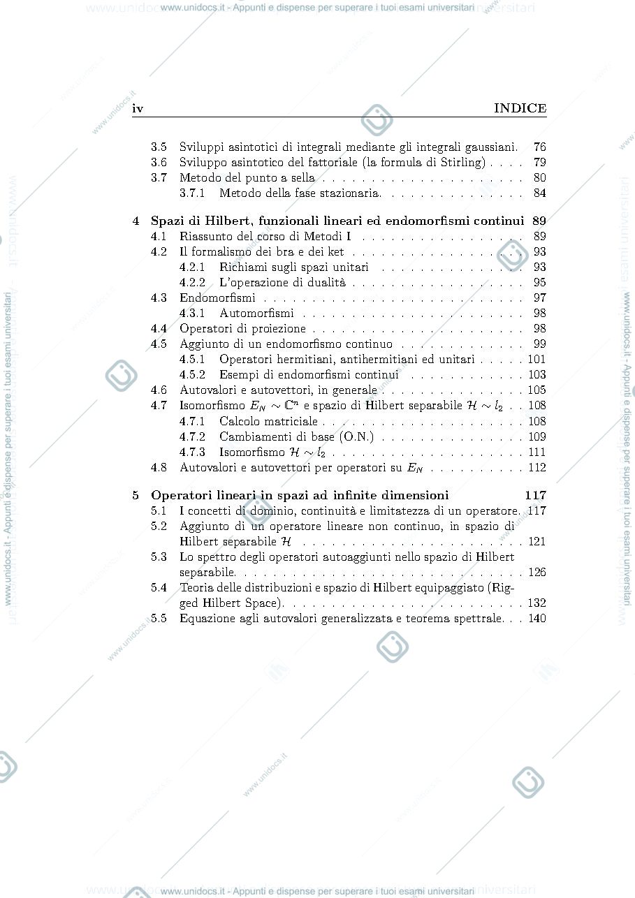 Anteprima pagina 4 — Dispense di un professore 
