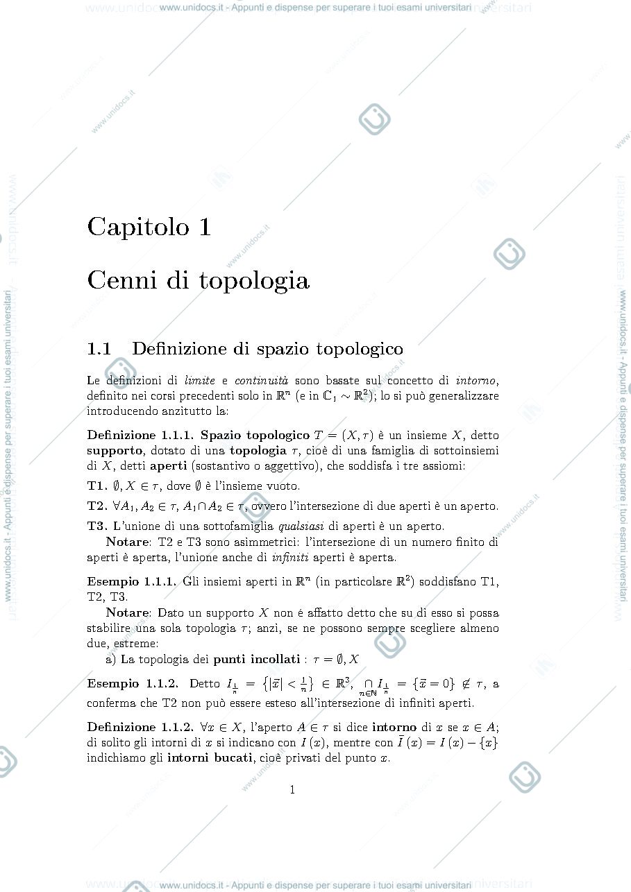 Anteprima pagina 5 — Dispense di un professore 