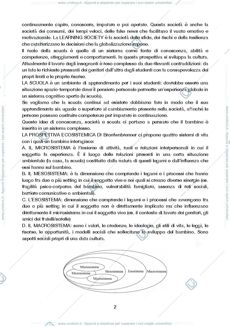 Anteprima pagina 2 — Riassunto del libro a scelta 