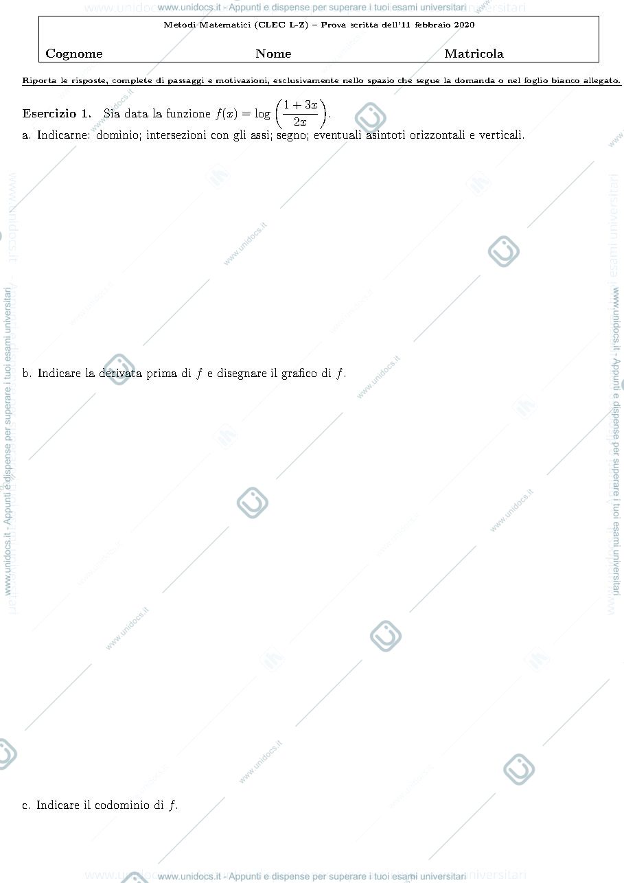 Anteprima pagina 1 — ESAMI METODI  E SOLUZIONI 