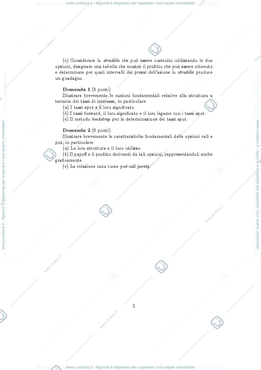 Anteprima pagina 2 — Esame del 21-01-2022