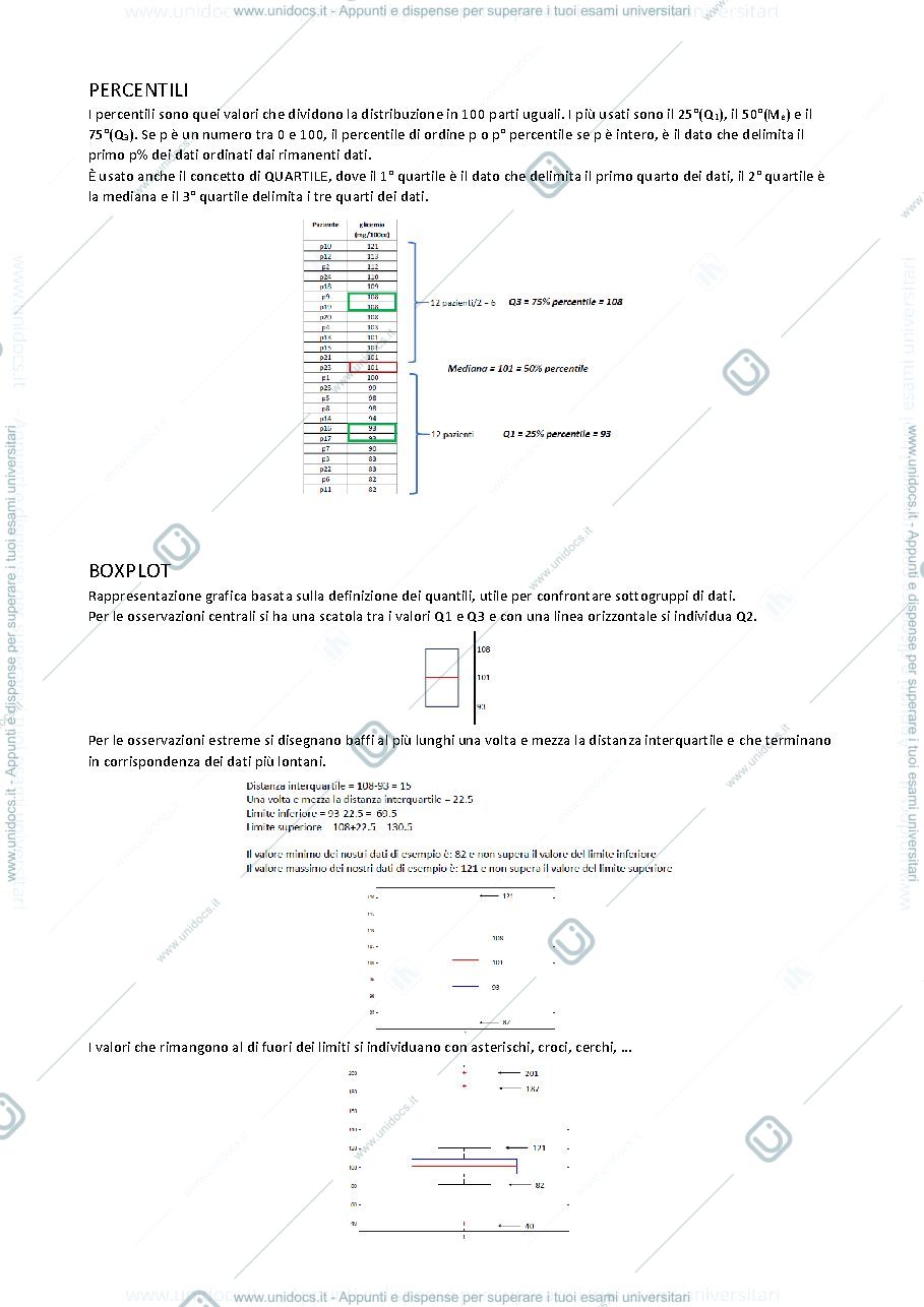 Anteprima pagina 3 — Appunti Metodi Statistici per la Bioingegneria