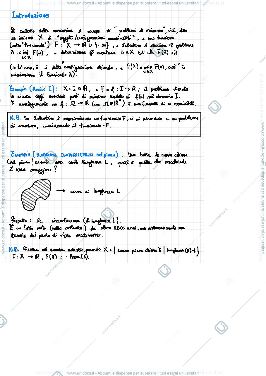 Anteprima pagina 1 — primi esempi