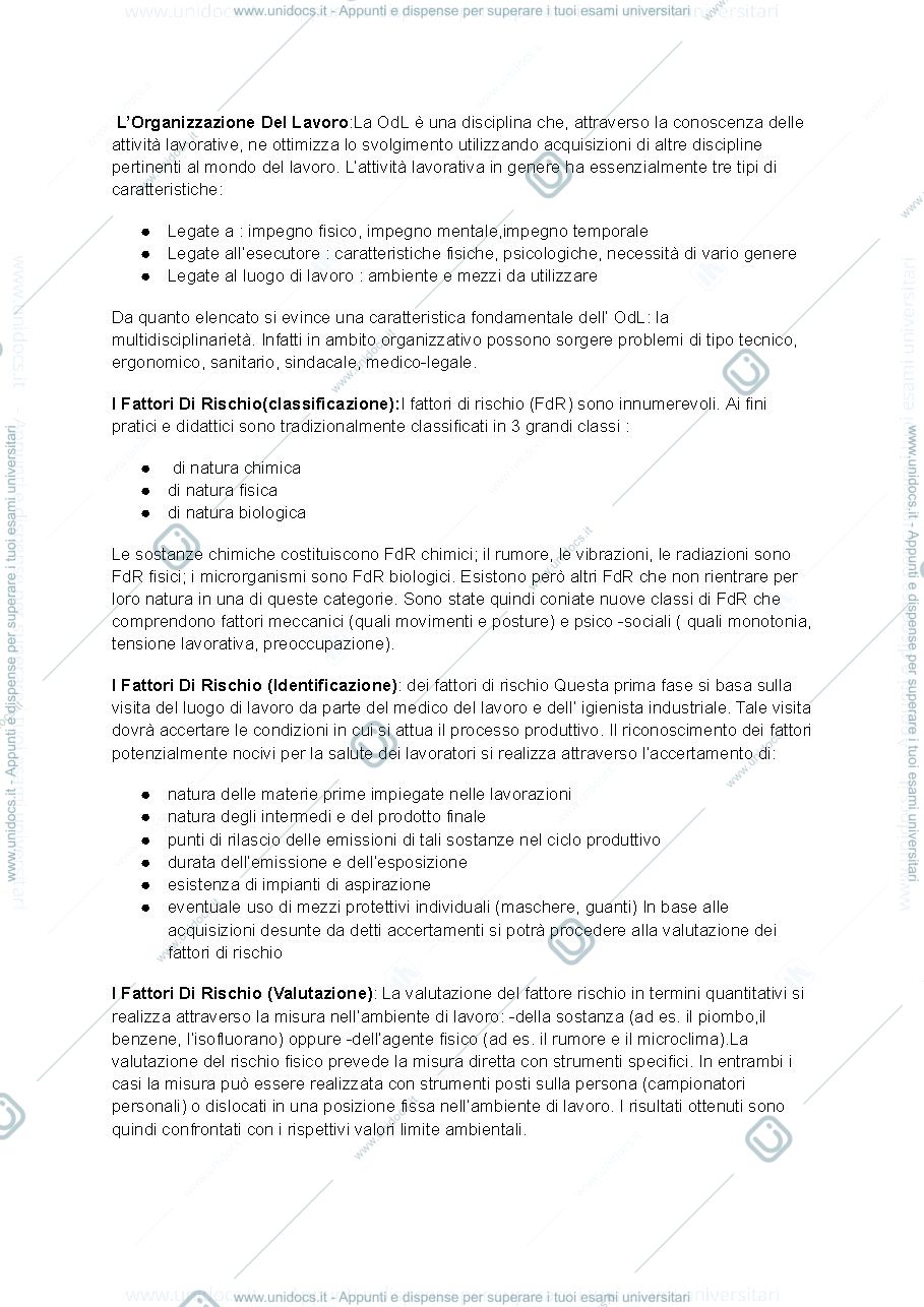 Anteprima pagina 2 — medicina del lavoro