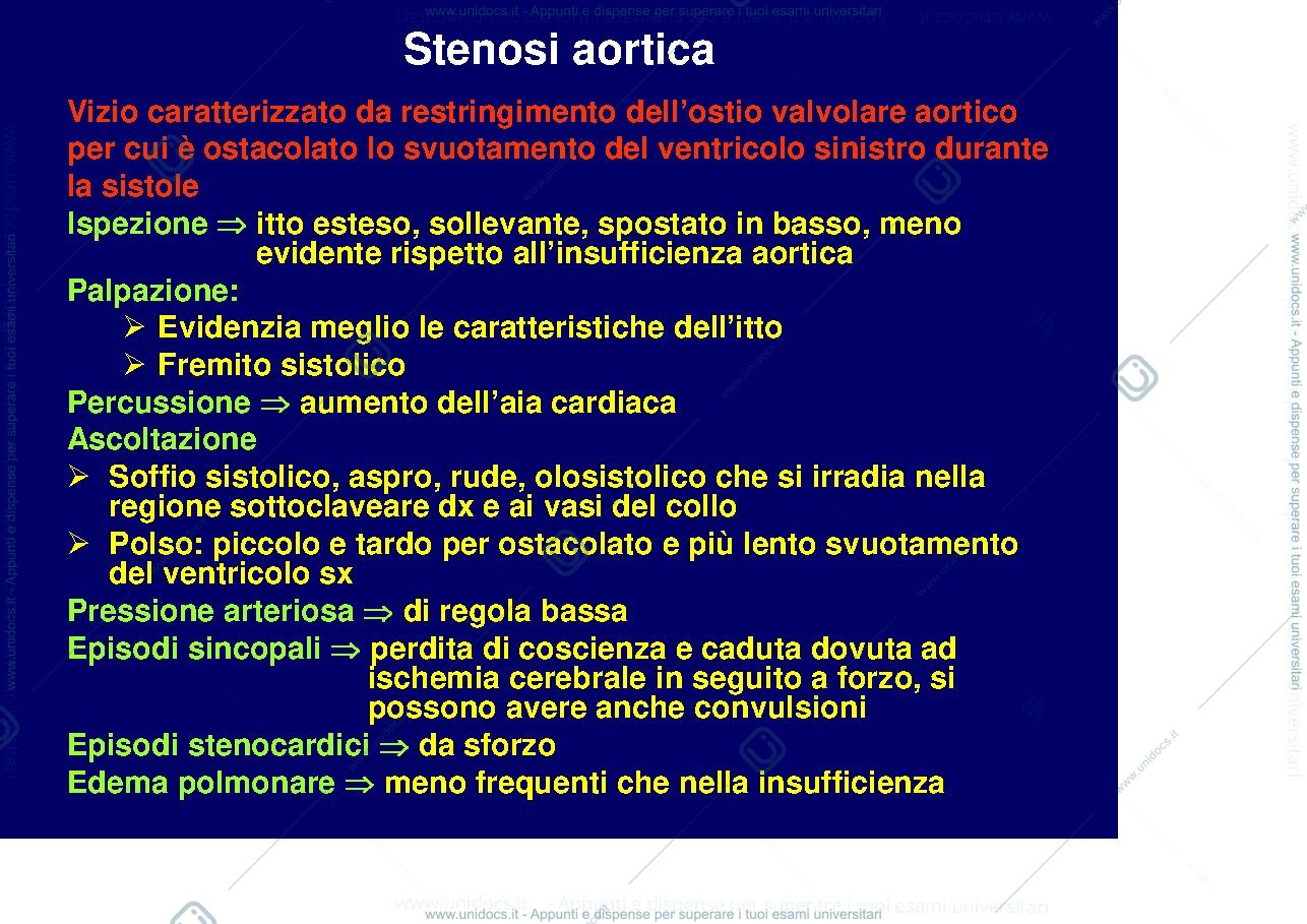 Anteprima pagina 1 — Stenosi aortica + stenosi della tricuspide