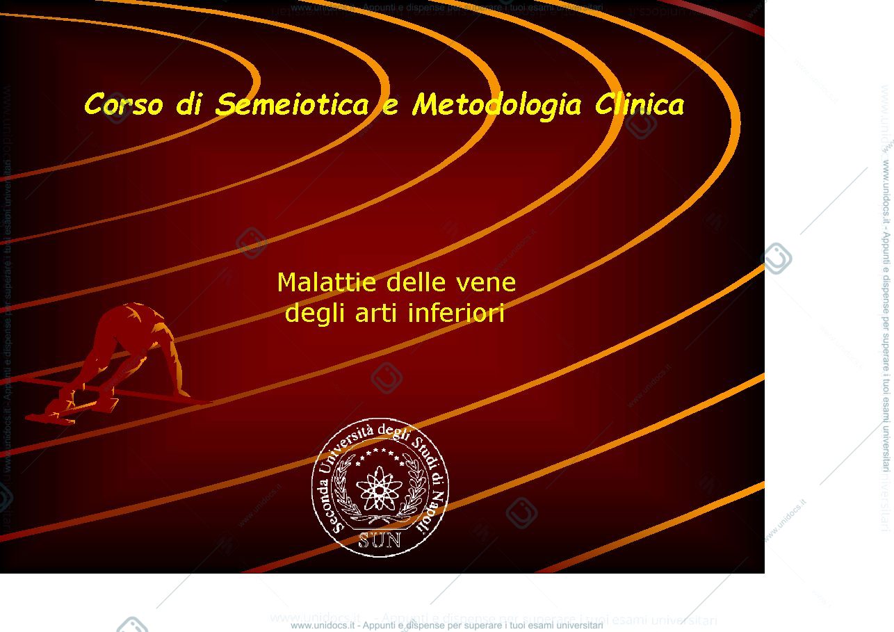 Anteprima pagina 1 — Malattie delle vene