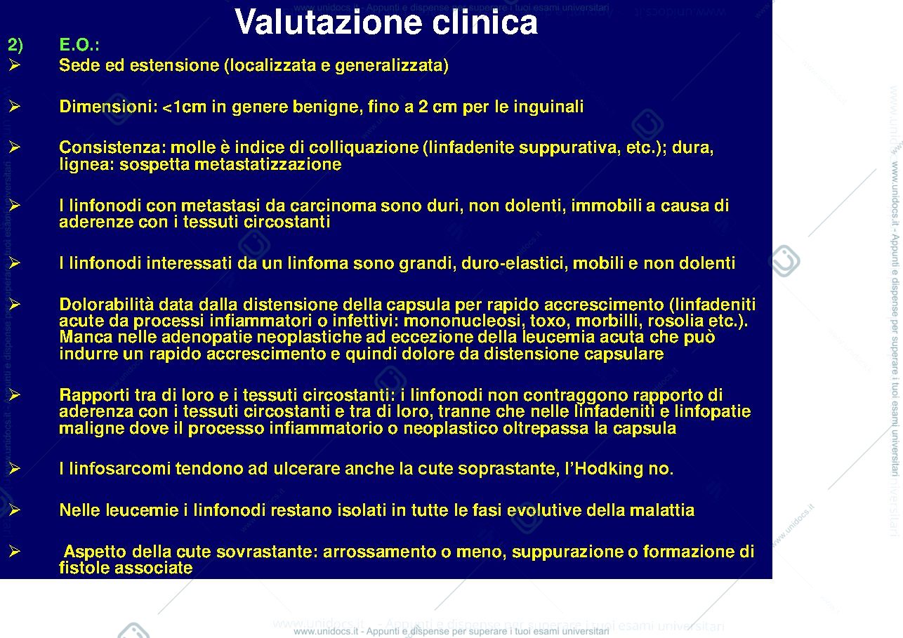 Anteprima pagina 3 — Linfoadenopatia
