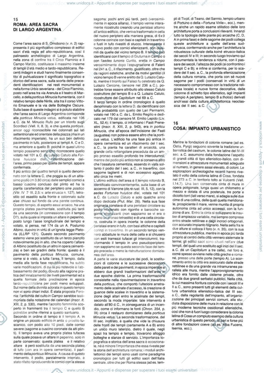 Anteprima pagina 2 — archeologia e storia dell'arte romana