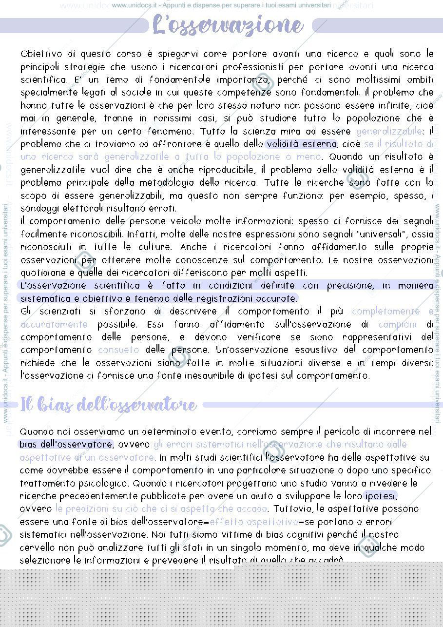 Anteprima pagina 1 — LEZIONE 1 METODOLOGIA 