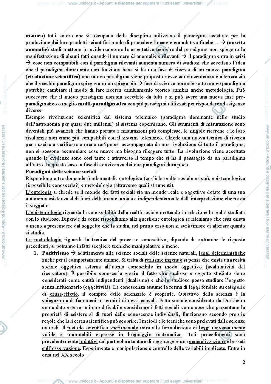 Anteprima pagina 2 — Metodologia della ricerca sociale e politica lm