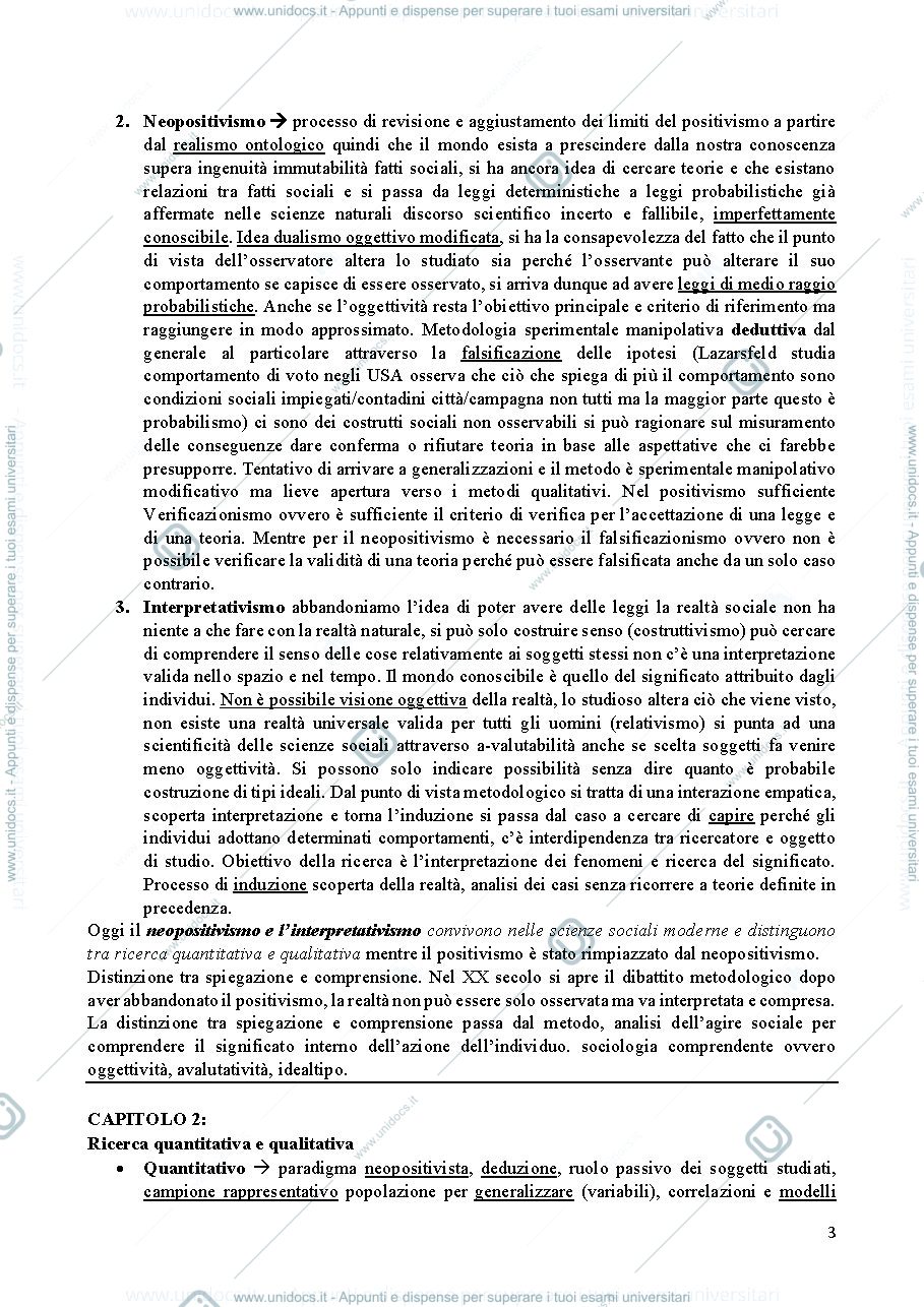 Anteprima pagina 3 — Metodologia della ricerca sociale e politica lm
