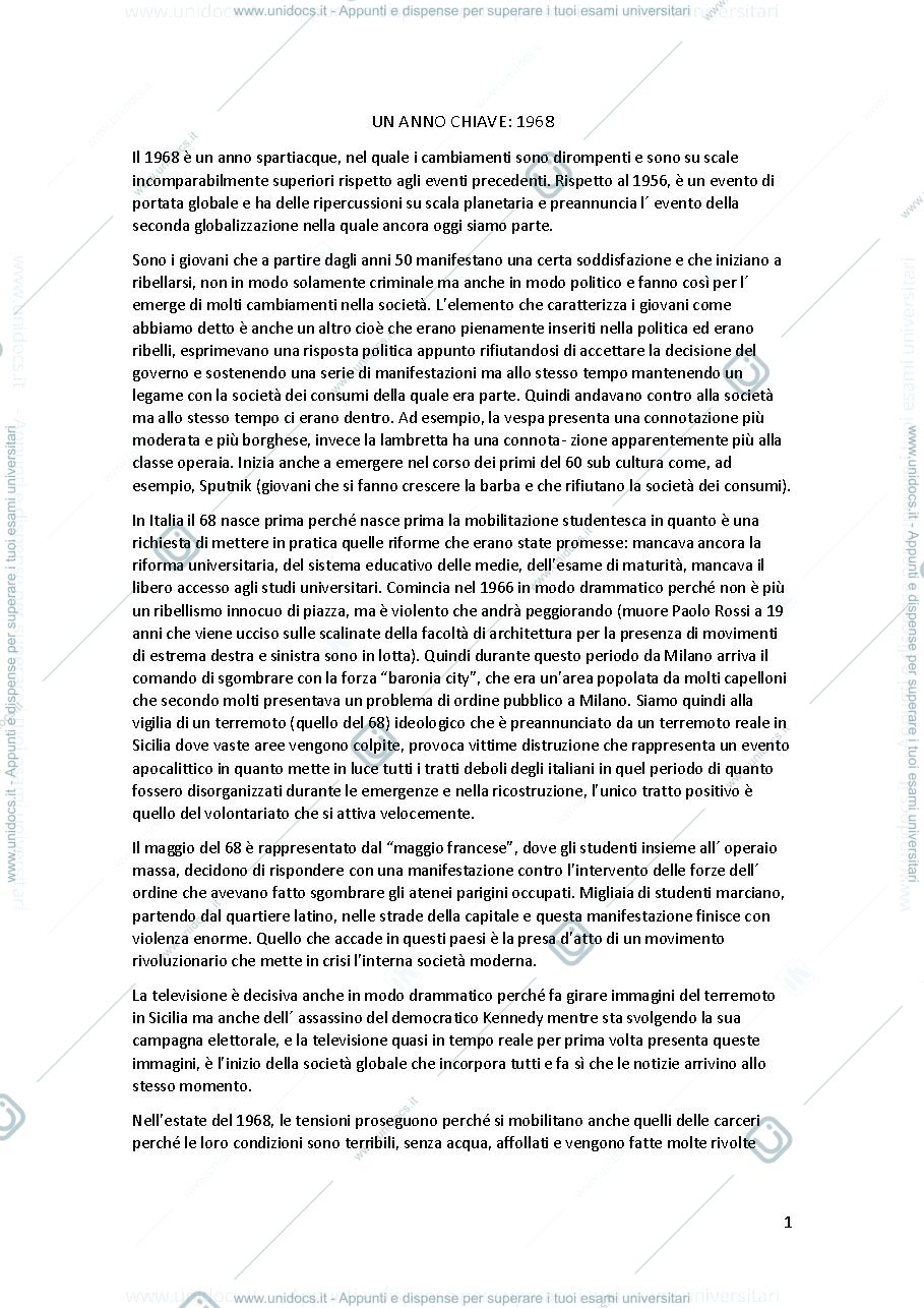 Anteprima pagina 1 — Storia Sociale