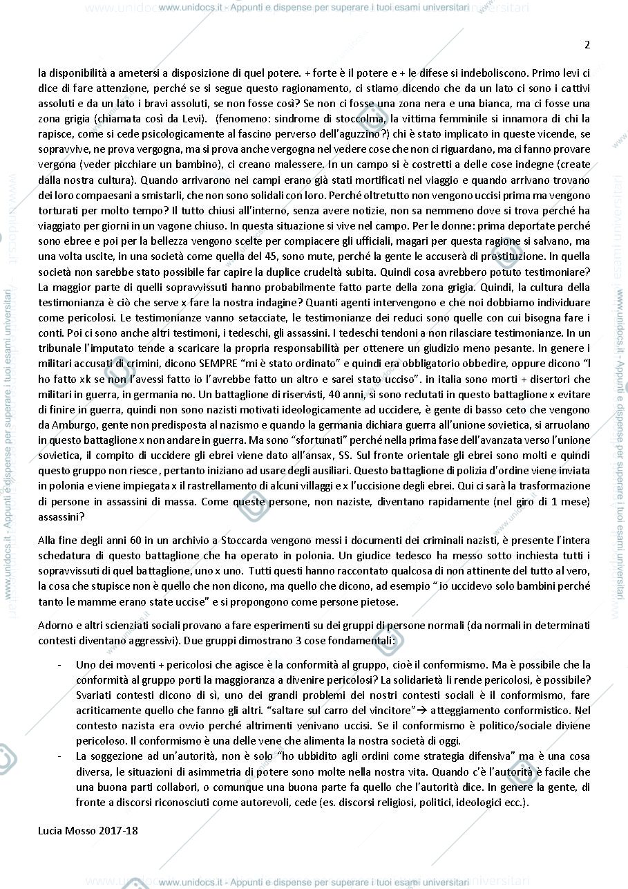 Anteprima pagina 2 — APPUNTI METODOLOGIA DELLA RICERCA STORICA