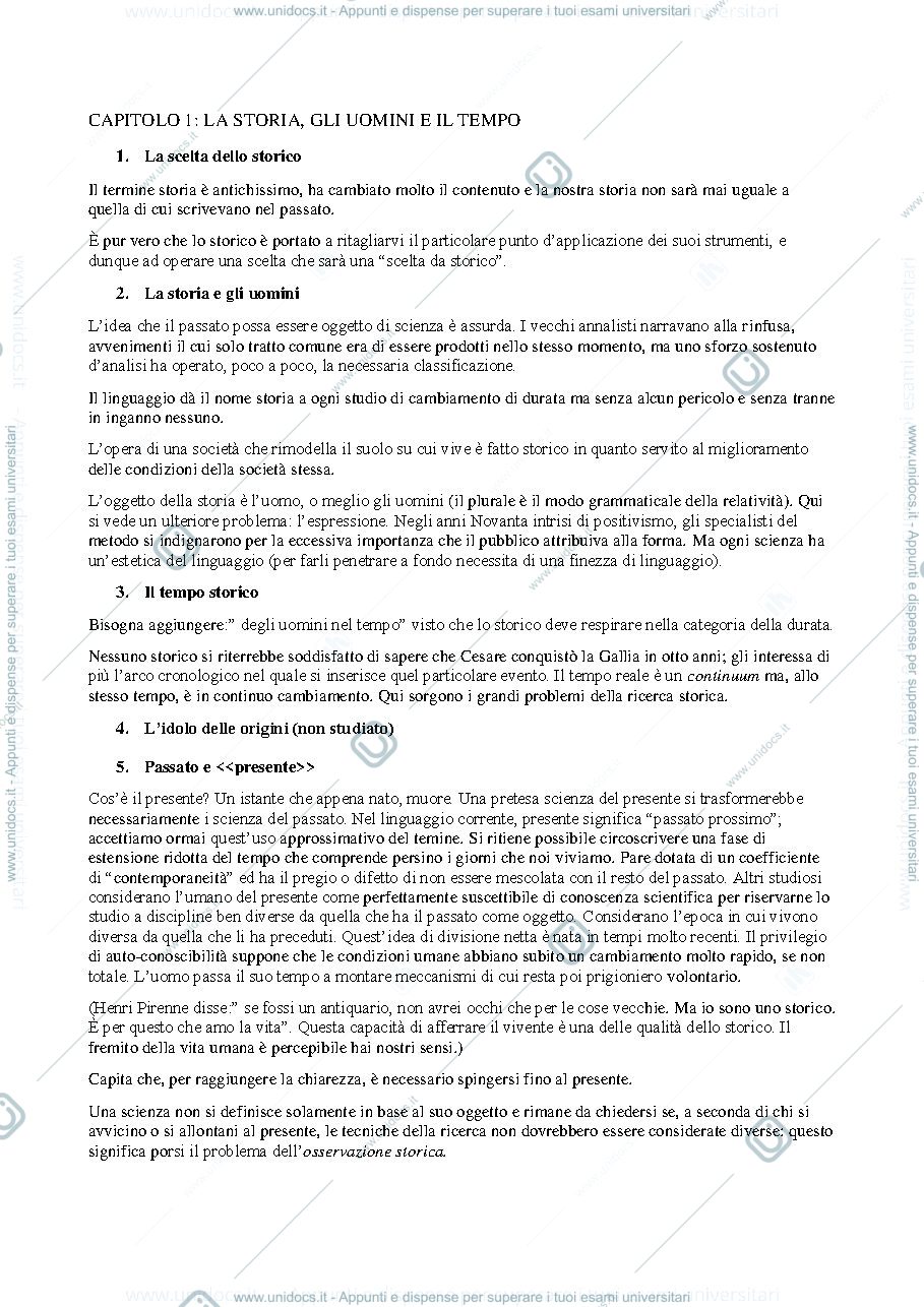 Anteprima pagina 1 — Apologia della storia