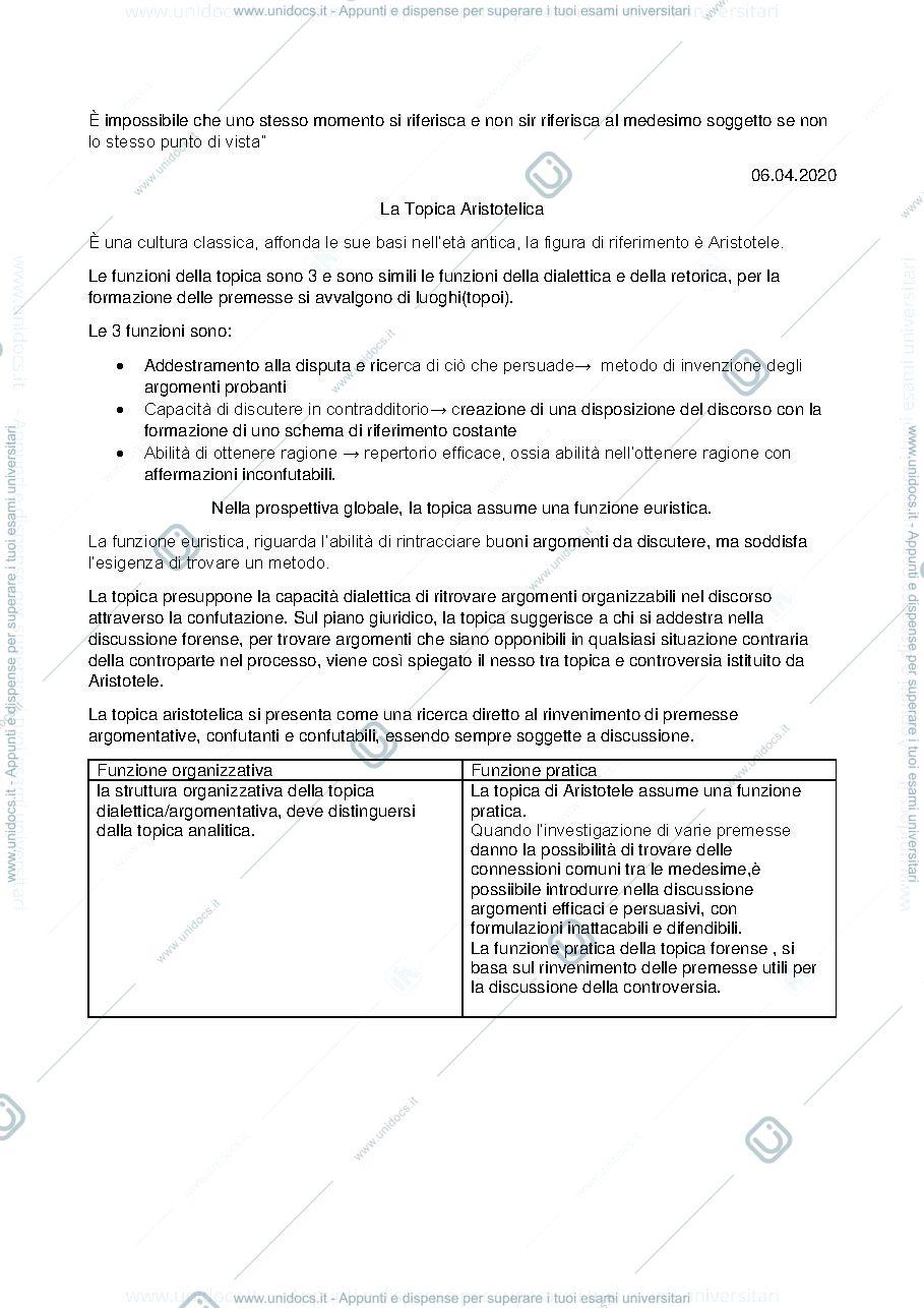 Anteprima pagina 1 — METODOLOGIA GIURIDICA E INFORMATICA