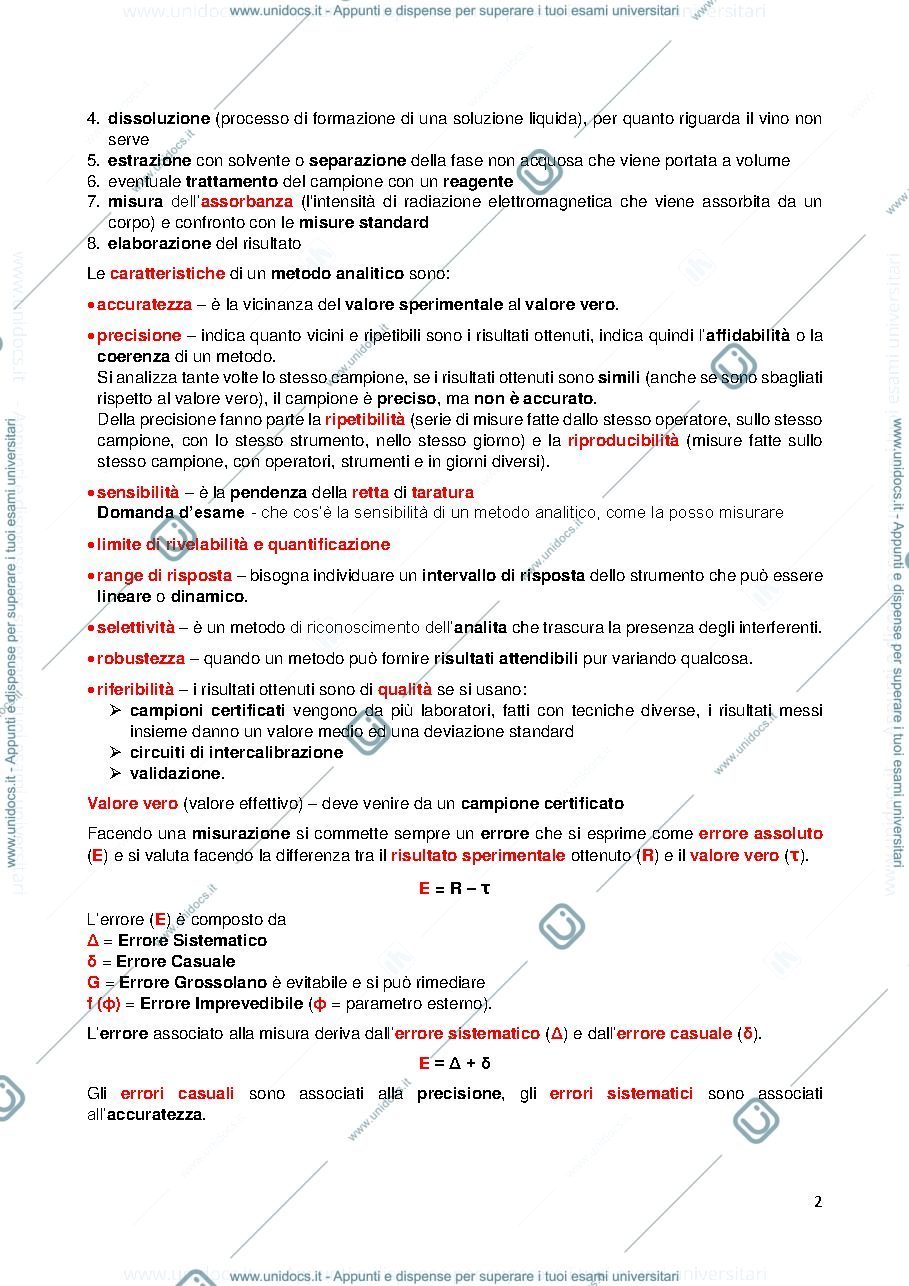 Anteprima pagina 2 — Metodologie analitiche in enologia
