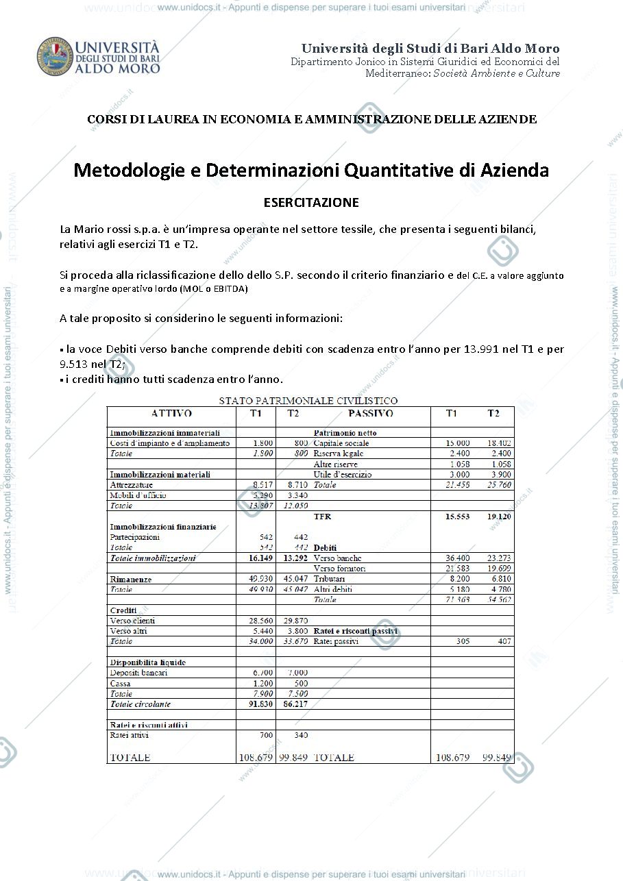 Anteprima pagina 1 — esercizitazione1
