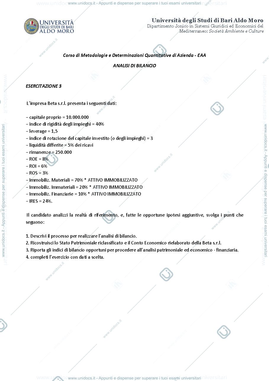 Anteprima pagina 1 — esercitazione 3