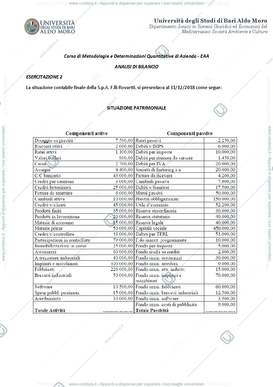 Anteprima pagina 1 — esercitazione 2