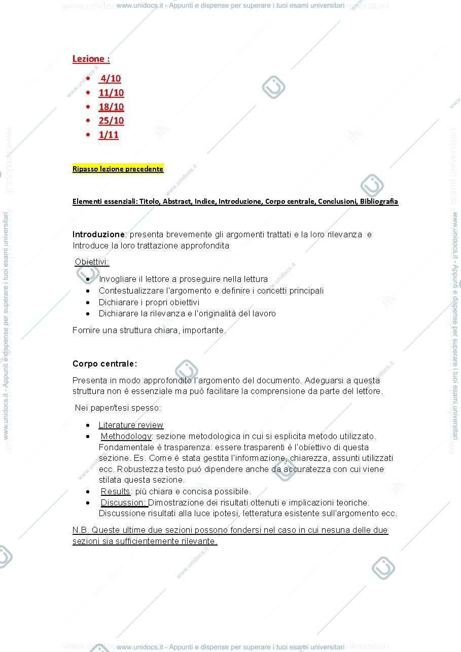 Anteprima pagina 1 — Lab scrittura scientifica