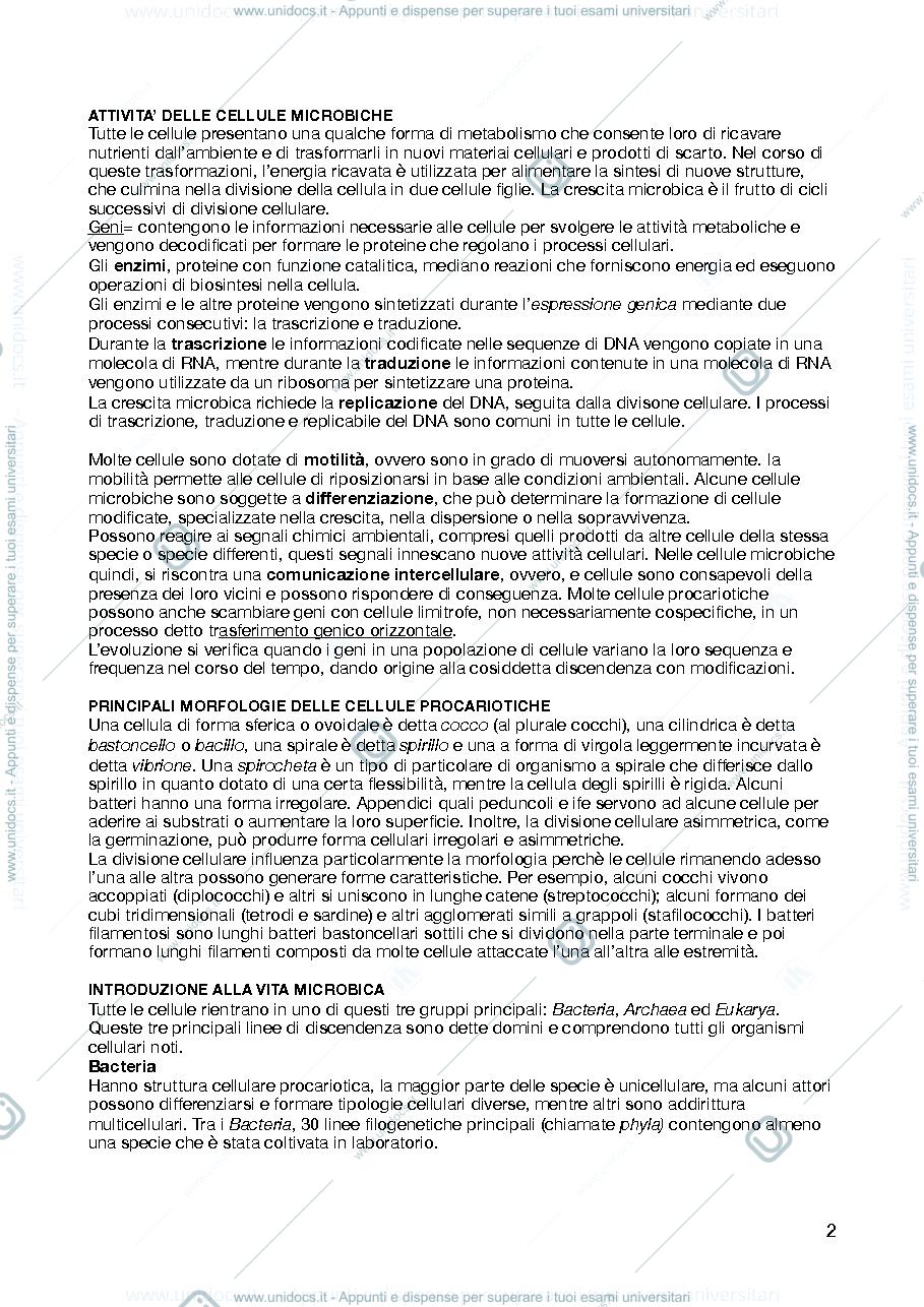 Anteprima pagina 2 — Microbiologia agraria