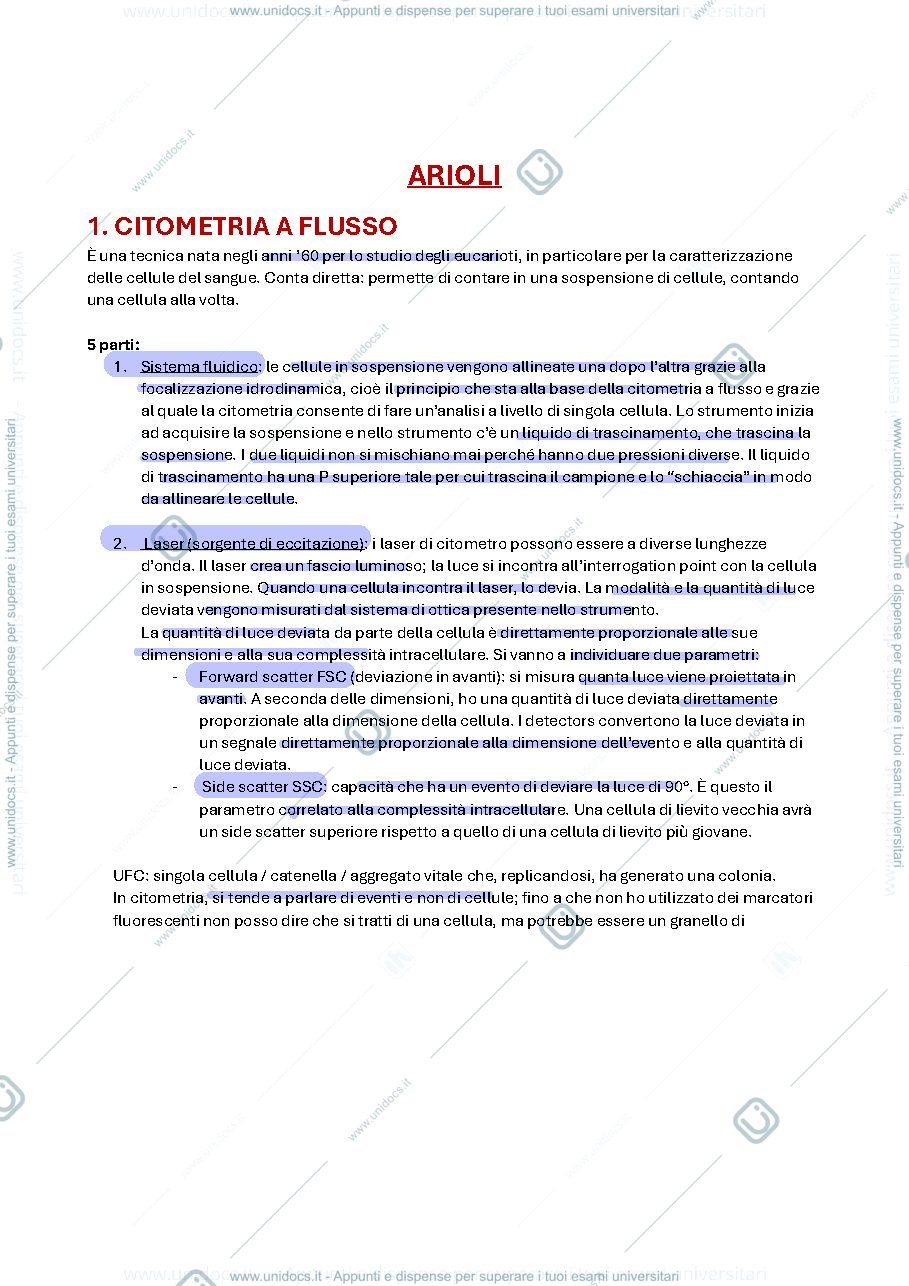Anteprima pagina 3 — Domande e appunti microbiologiche applicata 